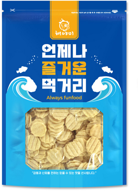 해야미 꼬마 튀김 쥐포, 1kg, 1개