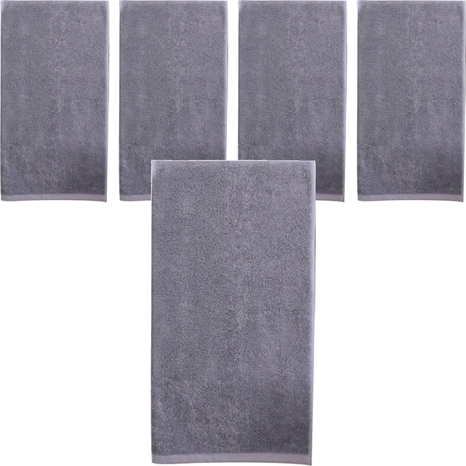 Amenity Towel 30支棉紗大浴巾 450g, 5條, 灰色