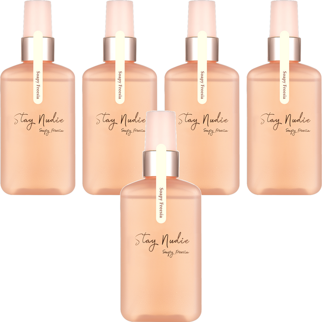 BODYHOLIC Stay Nudie身體髮香噴霧 Sophie Freesia, 100ml, 5瓶