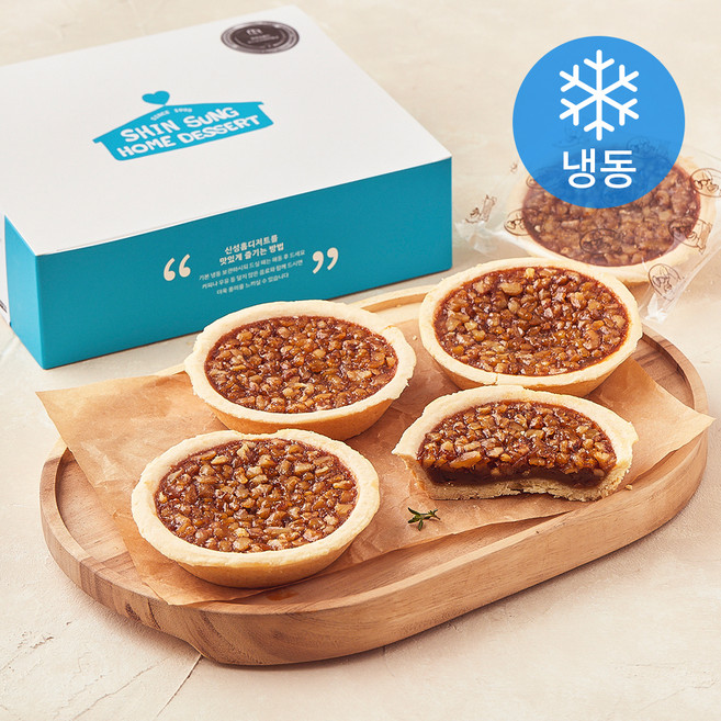 신성베이커리 행복한호두파이 8개입 (냉동), 680g, 1개