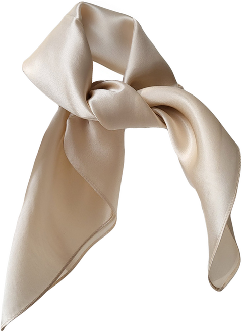 varvisu 100%絲質 Peach Me 迷你絲巾