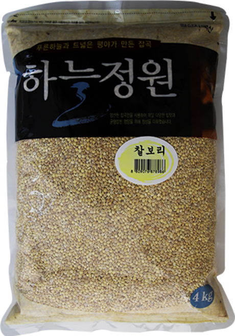 청그루 하늘정원 찰 보리쌀, 4kg, 1개