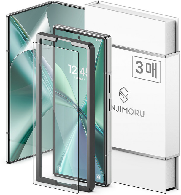 신지모루 하이브리드 쉴드 자가복원 TPU EPU 코팅 휴대폰 액정보호필름 3p, 1세트