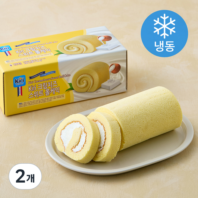 끼리 크림치즈 스위트 롤케익 (냉동), 280g, 2개