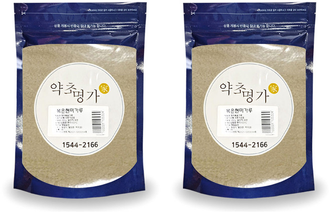 약초명가 볶은현미가루, 250g, 2개