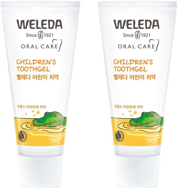 벨레다 어린이 치약, 50ml, 2개 - 쿠팡