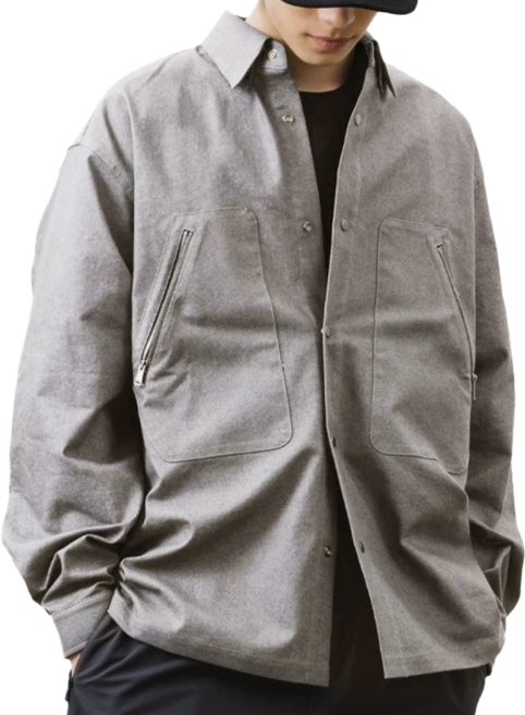BOHRHOO Early Spring Denim LS Shirt 單寧長袖襯衫