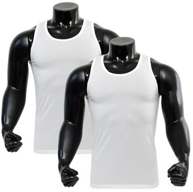 발렌티노크리스티 쿨매쉬 인견 남성런닝 2p