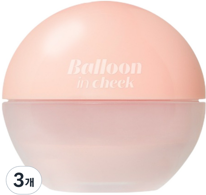 에뛰드 벌룬 인 치크 블러셔 6g, 베베요거트, 3개