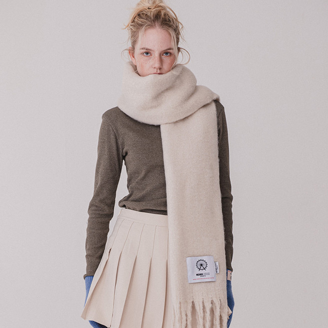 미치코런던 플레인 머플러 선물포장 패키지 세트