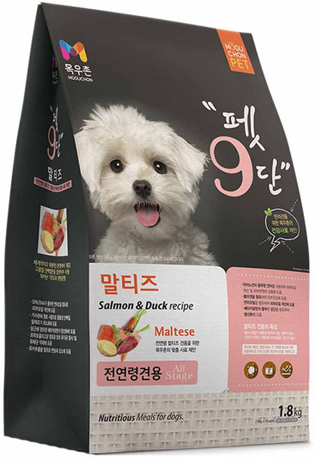 목우촌펫 강아지 9단 기능성 사료, 말티즈, 1.8kg, 1개