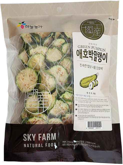 나물이야기 국산 애호박말랭이, 100g, 1개