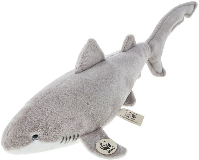Bontoyz WWF 大白鯊, 1個, 33cm, 混色