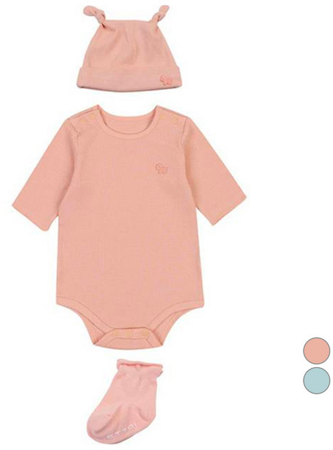 에뜨와 아동용 S에이든 바디수트 3종 세트 + 선물포장