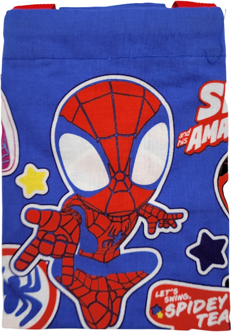 Skater 束口便當手提袋, 蜘蛛人 藍色, 1個