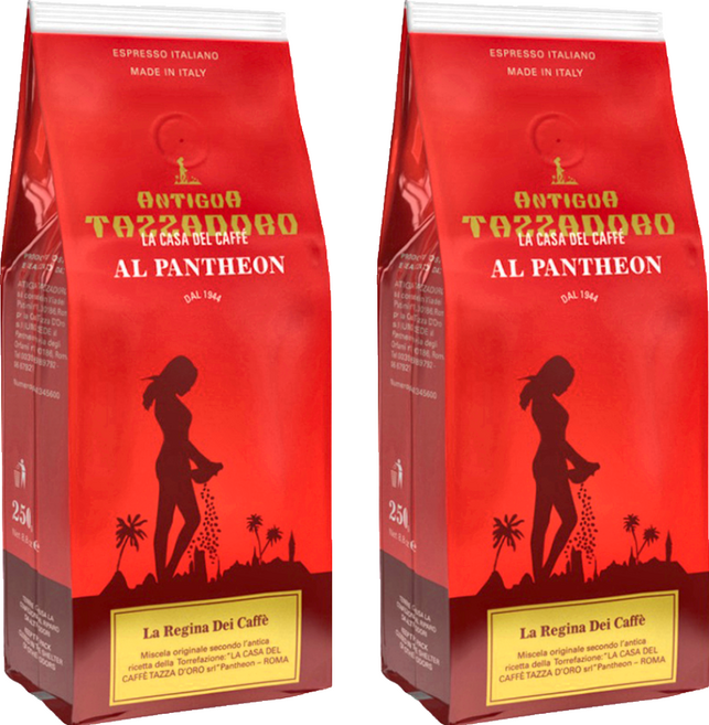 TAZZADORO 金杯咖啡 女王咖啡粉, 咖啡粉, 250g, 2包