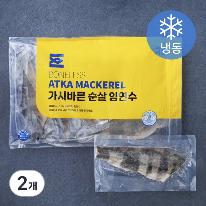 아임피쉬 가시바른 순살 임연수 (냉동), 2개, 1kg