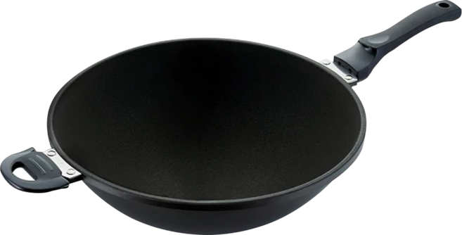 MiyAco 米雅可 遠紅外線陶瓷不沾炒鍋 通過美國FDA及歐洲SGS無毒認證 冷鍋冷油即可不沾, 33cm, 1個