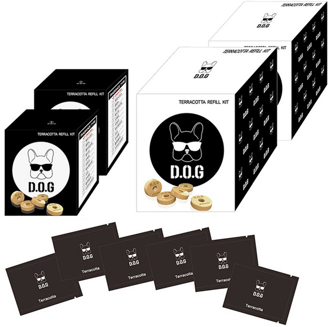 도그독 시그니처 차량용방향제 블랙체리 리필킷 6개입 세트, 2개