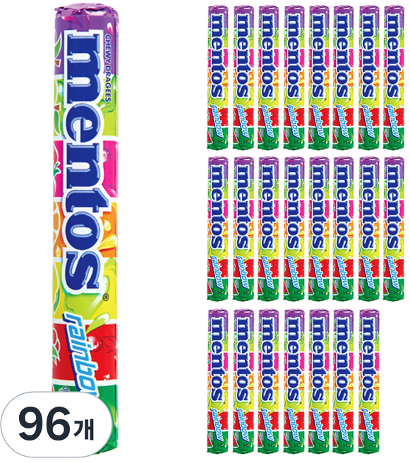 멘토스 레인보우, 37.5g, 96개
