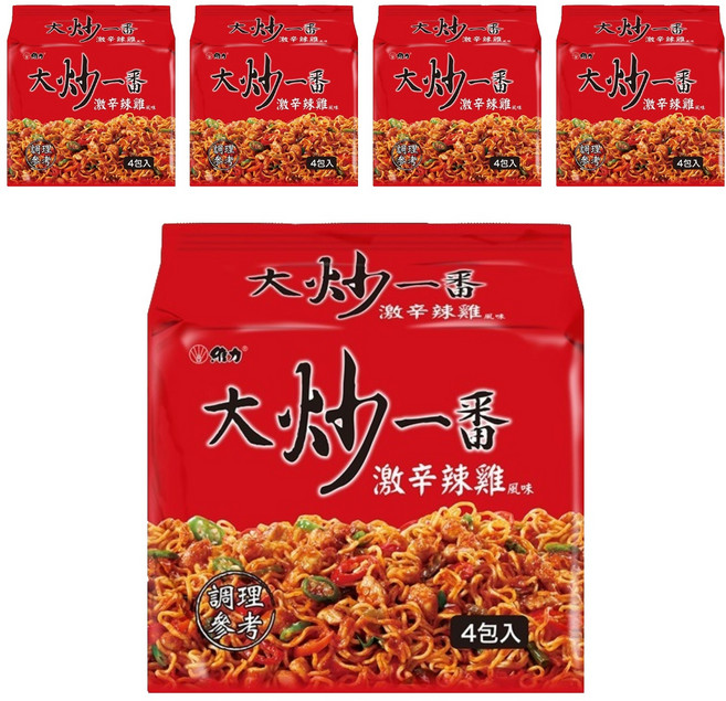 維力 大炒一番 激辛辣雞, 20包