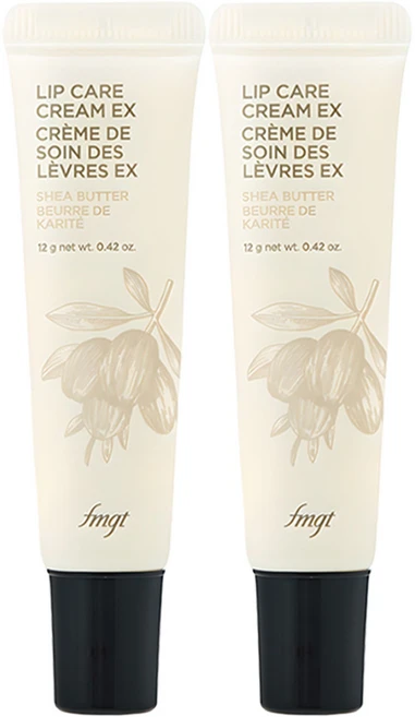 fmgt 립케어 크림, 01 시어버터, 12g, 2개 - 쿠팡