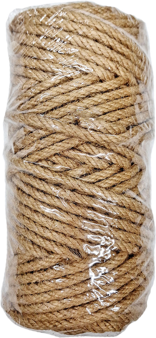 寵物夢工廠 DIY黃麻繩, 黃褐色, 1個