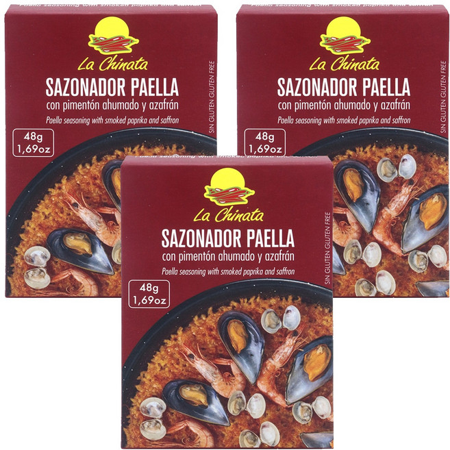 라치나타 빠에야 시즈닝 4p, 48g, 3개