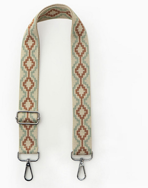 고급 에스닉 웨이빙 크로스백 스트랩 38mm