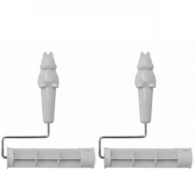 USAGI 兔子黏巴達滾輪 顏色隨機, 2個