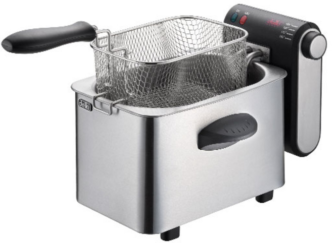 델키 프리미엄 전기 튀김기, DKR 113(블랙)