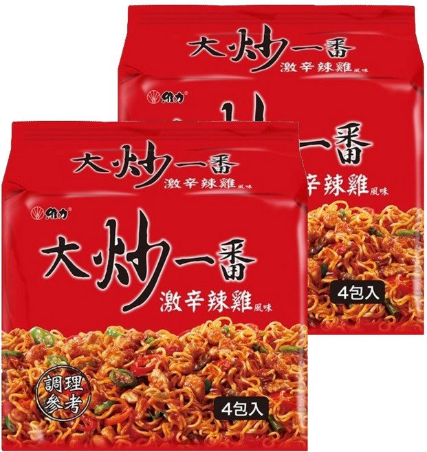 維力 大炒一番 激辛辣雞, 8包