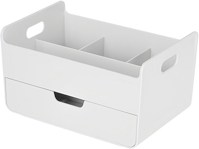 시스맥스 콤보 데스크 오거나이저, 화이트, 1개