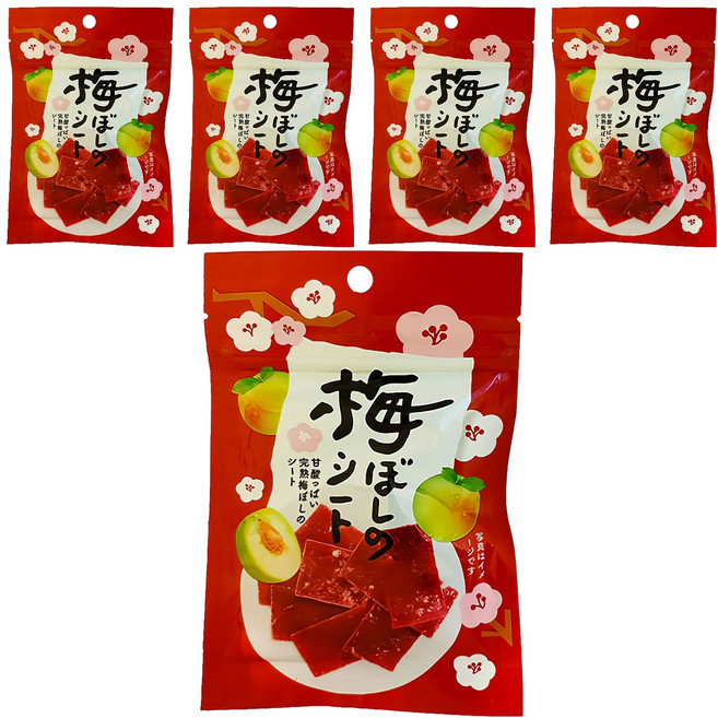 宅間 梅片, 5個, 14g