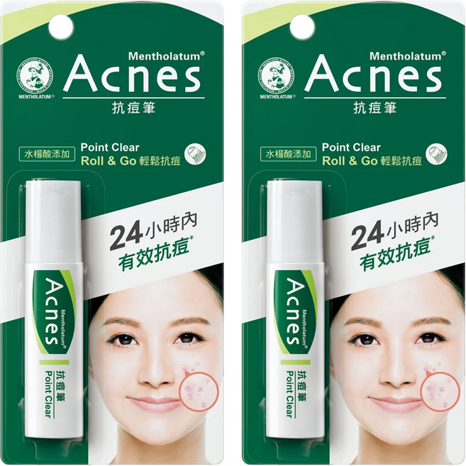 MENTHOLATUM 曼秀雷敦 Acnes 台灣公司貨 抗痘筆, 9ml, 2支