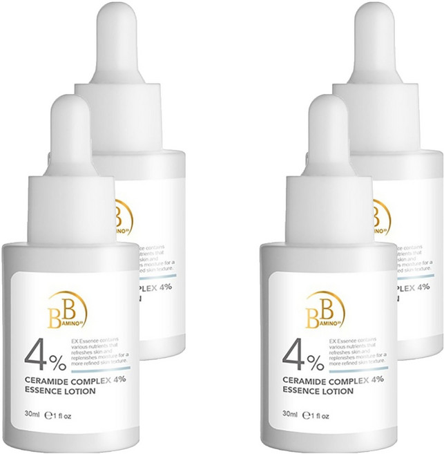 BB AMINO 科研 4%神經醯胺修護精華乳, 30ml, 4瓶