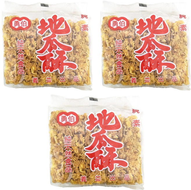 勇伯 地瓜酥 純天然食品, 92g, 3包