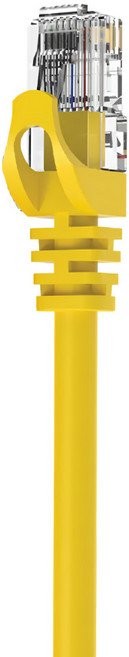POLYWELL 寶利威爾 CAT6 高速網路線 RJ45 福祿克認證 PW15-W58-D200, 黃色, 1條, 20m