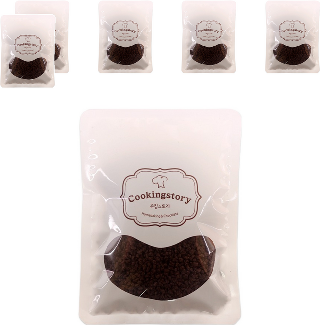 Cookingstory 巧克力脆片, 100g, 6個