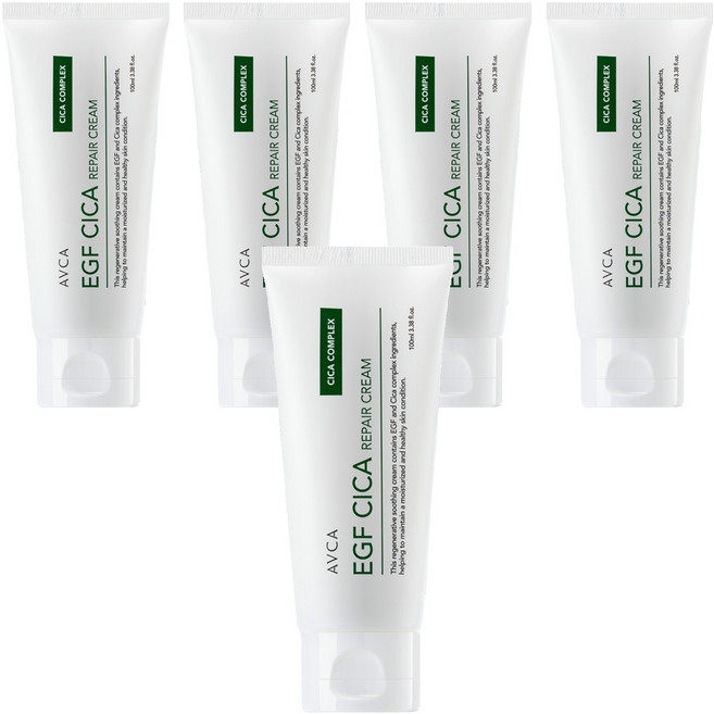 아브카 딥 인텐시브 EGF 시카 리페어 크림, 100ml, 5개