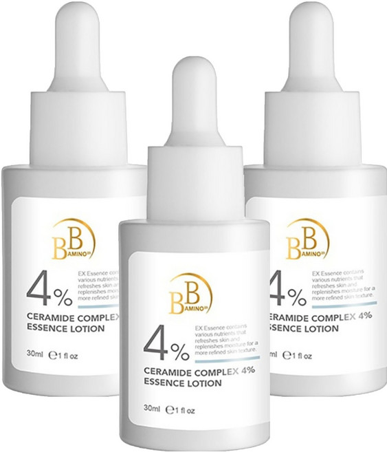 BB AMINO 科研 4%神經醯胺修護精華乳, 30ml, 3瓶