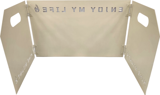 美學遮風板 米白色 25*45*25cm/1.74kg, 1個