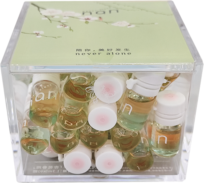 Nan治癒星球 牛油果滋潤亮澤香水護髮油 #C05 杏花春雨 40顆, 1.3ml, 1盒