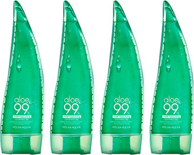 홀리카홀리카 알로에 99% 수딩 젤, 250ml, 4개