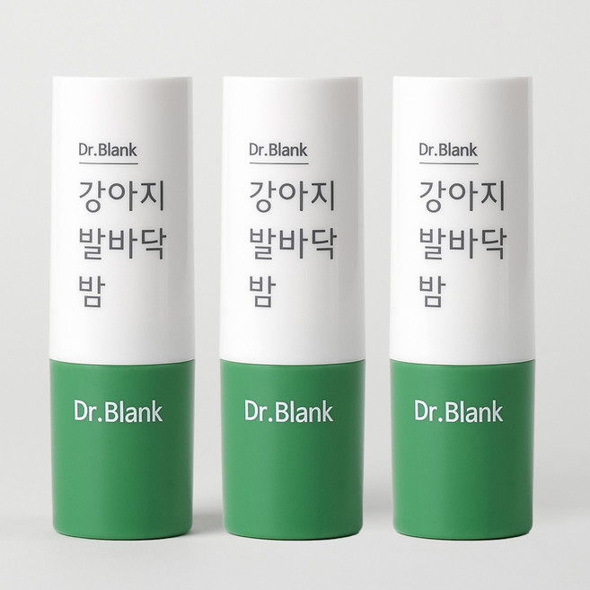 닥터블랭크 강아지 발바닥 풋 케어 밤, 7.5g, 3개