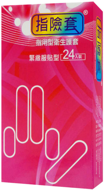 findom 指險套 緊緻服貼型, 24個, 1盒