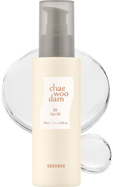 씨드비 채우담 실크 헤어오일, 100ml, 1개