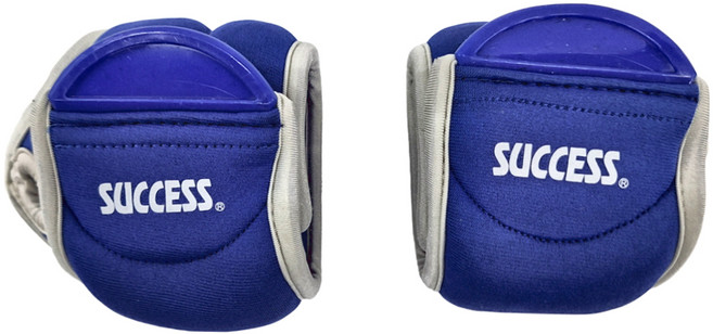 SUCCESS 成功 手腕沙包, 藍色