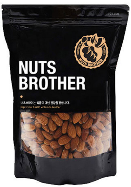 NUTS BROTHER 烤杏仁果, 700g, 1包