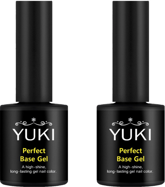 YUKI 完美底層凝膠, 單一顏色, 10g, 2個